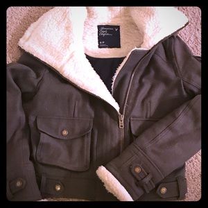 American Eagle Crop Winter Coat